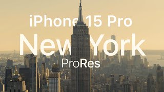 iPhone 15 Pro  Cinematic Short Film  4K ProRes LOG Footage [upl. by Ahsikyw]