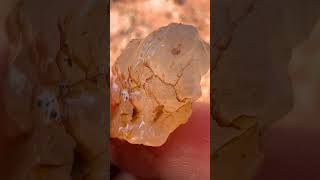 Finding Natural Carnelian Gemstone At The MountainUnbelievable Find crystals quartz quartzlover [upl. by Bullen]