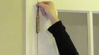 DIY HIP Chicks  How to prevent wall damage from door knobs [upl. by Eidolem671]