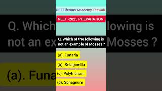 MCQ For NEET 2025 Preparation quickrevision neetaspirants ncertmcq neetiferousacademy etawah [upl. by Siberson]