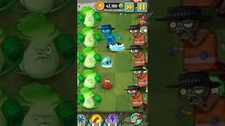 Pvz2 plants vs Zombie actions funny game bank choy attack zombietrending shorts viralpvz [upl. by Acinaj]