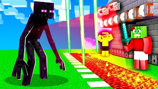 MUTANT Enderman VS Most Secure Base in Minecraft [upl. by Wertz]