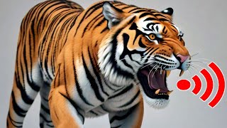 Tiger Roar Sound Effect  Sound of Tiger Growling  Tiger Roar to Attract Animals [upl. by Hearn]