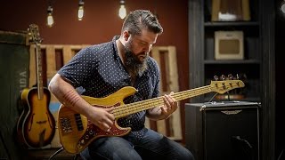 Mike Lull TC4 Bass Guitar  CME Gear Demo  Marc Najjar [upl. by Neb833]