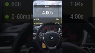 bmw 440i xdrive stage 1 93 tune 14 mile dragy b58 [upl. by Anitram]