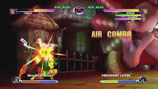 MVC2 TURBO 2 GAMBIT JUGGERNAUT CABLE CYCLOPS MARVEL VS CAPCOM 2 xmen 97 BBOY DXT XBOX 360 free mvc2 [upl. by Haym]