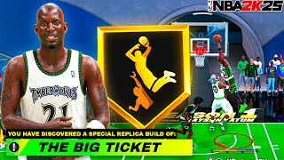 This Kevin Garnett Build is INSANE on NBA 2K25 [upl. by Ahsiliw]