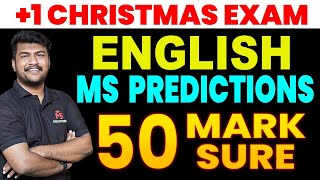 1 ENGLISH CHRISTMAS EXAM  MS PREDICTIONS  50 MARK SURE  MS SOLUTIONS [upl. by Abocaj]