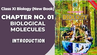 Ch 1 Biological molecules  Introduction  Class 11 biology new book  Sindh board BIOs Attraction [upl. by Tennies]