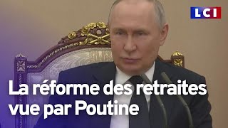 Réforme des retraites  la leçon de Vladimir Poutine à Emmanuel Macron [upl. by Federico]