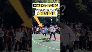 MINALIIT NILA ANG BATANG CHINESE basketball shorts shortvideo [upl. by Neirb]