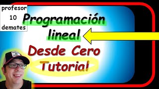 👉 Programacion lineal 2 bachillerato Desde cero 🔝  maximizar y minimizar [upl. by Anjanette]