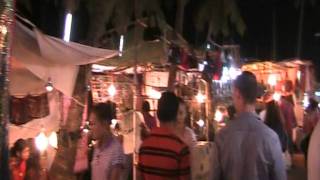 Shopping in Goa at the Arpora Night Market [upl. by Damick]