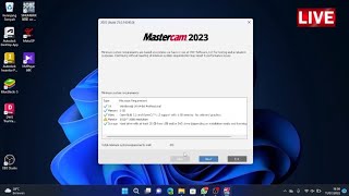 How To Install MasterCam 2023 Full Activation Code 100 Work  Full mastercam cam [upl. by Esirehs]