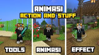 Addon Animasi Terbaik MCPE 12130 [upl. by Bronez]