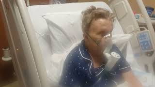 Example of an ALBUTEROL Breathing Treatment in a Hospital Room Application DEMONSTRATION [upl. by Wiencke544]