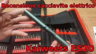 Recensione cacciavite elettrico Kaiweets ES20 [upl. by Rafe]