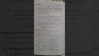 Braou 2sem functional english question paperbraou youtube yt ytshorts shorts youtubeshorts [upl. by Ohara423]