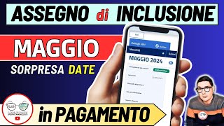 ASSEGNO DI INCLUSIONE ➜ MAGGIO 2024 DATE PAGAMENTI INPS ADI LAVORAZIONI ESITI IMPORTI [upl. by Goss]