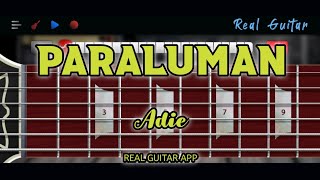 Paraluman  Adie  Real Guitar App Cover [upl. by Inaluiak]