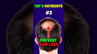 PREVENT HAIR LOSS  9 Vitamins And Minerals You Need  Vitamin A [upl. by Piderit]