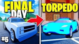 Jailbreak Trading Pick Up Truck To Torpedo Challenge FINAL DAY Roblox [upl. by Razal]