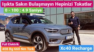 Volvo XC40 Elektrikli İnceleme  Sınıfının En Hızlı Arabası  P8 Motor İle P6 Motor Arası Farklar [upl. by Home519]