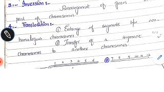 Chromosomal aberrations  Brief overview  deletion duplication inversion translocation [upl. by Griff74]