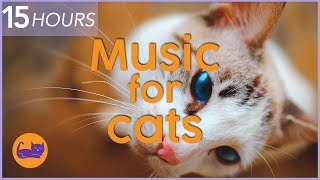 NO ADS 15 HOURS of Relaxing Cat Music  Instant Relaxation [upl. by Octave]