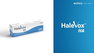 Halevox™ HA  hyaluronic acid gel for an intraarticular injection [upl. by Pietje880]