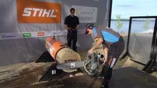 STIHL TIMBERSPORTS® TVMagazin der Deutschen Meisterschaft 2012 [upl. by Relyhcs449]