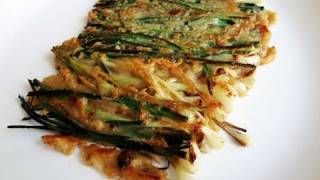 Green onion pancake Pajeon 파전 [upl. by Siol]