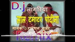 Lal Tamatar podina Languriya Mange rojina🎵 Ramdhan Gurjar Languriya🎧 DJ remix Salu Yadav Firozabad [upl. by Gabbey735]