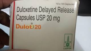 Dulot 20 MG Capsule  Uses Dosage Side Effects Price in hindi [upl. by Dorwin577]