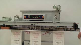 The Fischbein PILS 300  Process of closing several Pinch bags [upl. by Biernat]