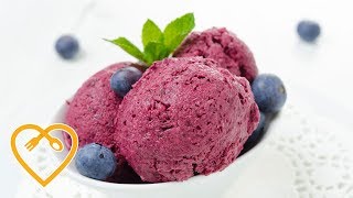 Beeren Quark Eis  Dessert Rezept zum Abnehmen  Mein gesunder Ernährungsplan [upl. by Timoteo]