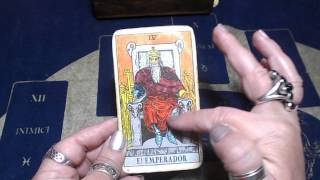 16SIGNIFICADO DE LAS CARTAS DE TAROT EL EMPERADOR16  MEANING OF THE TAROT  EMPEROR [upl. by Cooley]