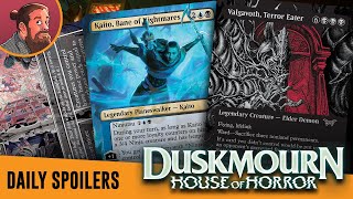 Duskmourn MTG Spoilers  Creepy Balloon Clown Huge Demon Ninjutsu Planeswalker Rooms and More [upl. by Kearney]