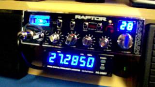 Magnum Raptor 10 Meter AMFM Mobile Amateur Radio [upl. by Ardnasxela]