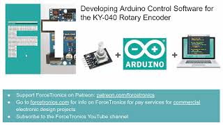 Developing Arduino Control Software for the KY040 Rotary Encoder [upl. by Phebe]