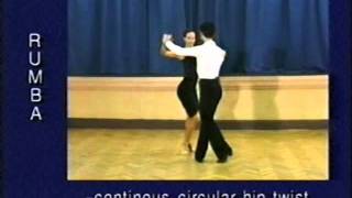 Rumba dance steps 32 Continous circular hip twist [upl. by Nnylirak]