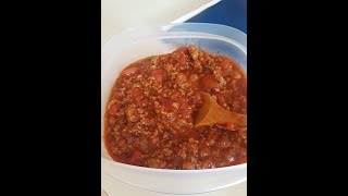 Low Carb chili AND carbquik Biscuits [upl. by Jenni]