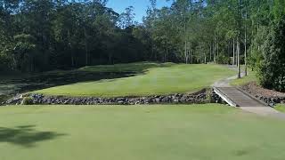 Hole 15 at Bonville Golf Resort [upl. by Lodi390]