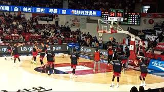 Highlight 12136  12635 from KBL live Anyang Red Boosters Rhenz Abando vs Seoul SK Knights [upl. by Oulman]