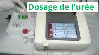 Bilan rénal  Dosage de lurée [upl. by Dnaletak836]