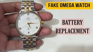 How To Change Battery OMEGA Watch  Jilani Watch Repair Channel [upl. by Reamonn]