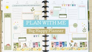 PLAN WITH ME  BIG HAPPY PLANNER  Jun 392024 [upl. by Douty]