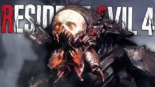 SCARIEST BOSS IN THE GAME  Resident Evil 4 Remake  Part 4 [upl. by Lauber]