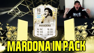 MARADONA in PACK Best WALKOUT in my life 🔥 FIFA 22 Ultimate Team Pack Opening Animation Gameplay [upl. by Eintirb]