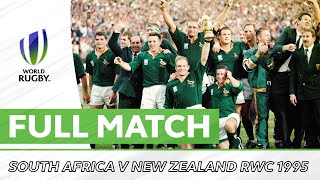 Rugby World Cup 1995 Final South Africa v New Zealand [upl. by Eyahc]